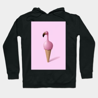 Flamingo Ice Cream Hoodie